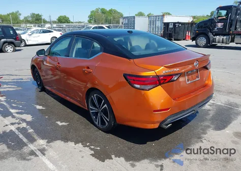 2021 Nissan Sentra Sr Xtronic Cvt from USA, damaged, VIN 3N1AB8DV1MY237887